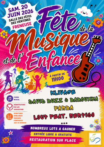 Affiche fete de la musique