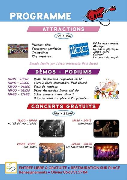 Programme fete musique 2