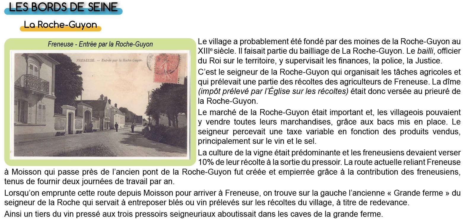 Site internet - bords seine roche guyon